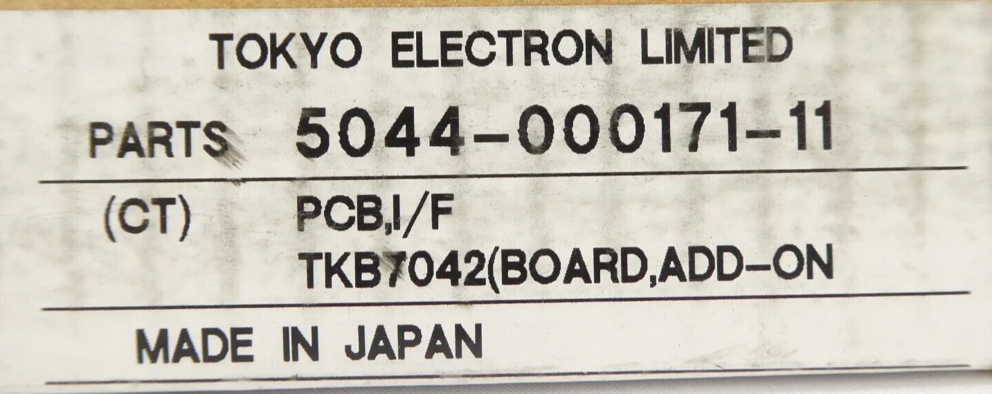 TEL Tokyo Electron 5044-000171-11 Add-On Spin #2 PCB AP9Z-2033A TKB7042 Lot of 2 - Image 8