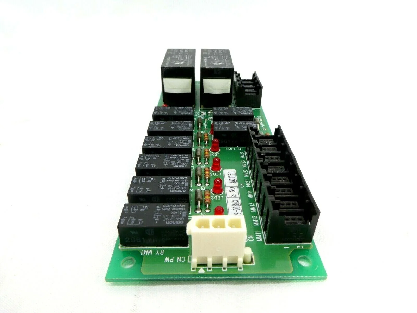 TEL Tokyo Electron 6-39-01843 Timer Board PCB KE-SUP2-EXHALM Working Surplus - Image 7