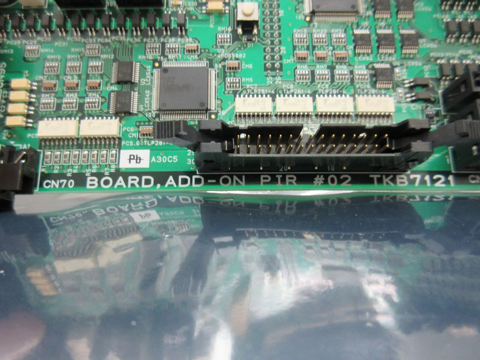 TEL Tokyo Electron AP9Z-1835B Interface Board PCB Add-On PIR #02 TKB7121 Used - Image 9