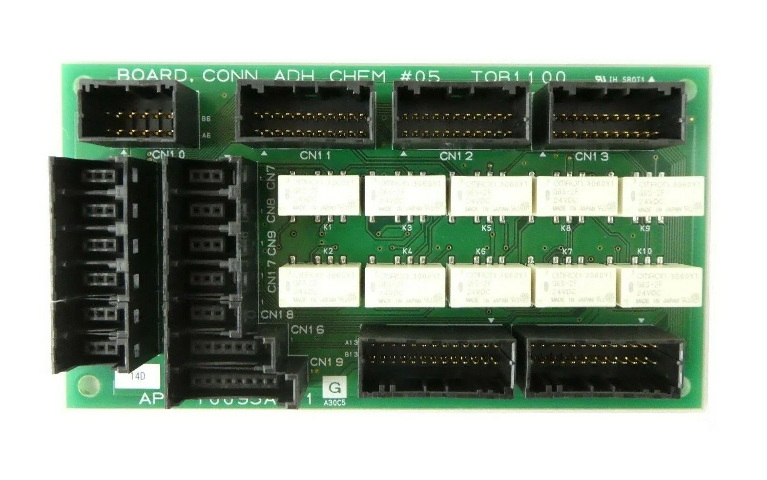 TEL Tokyo Electron APC-T0095A-11 ADH CHEM #05 Board PCB Rudolph F30 Working - Image 2