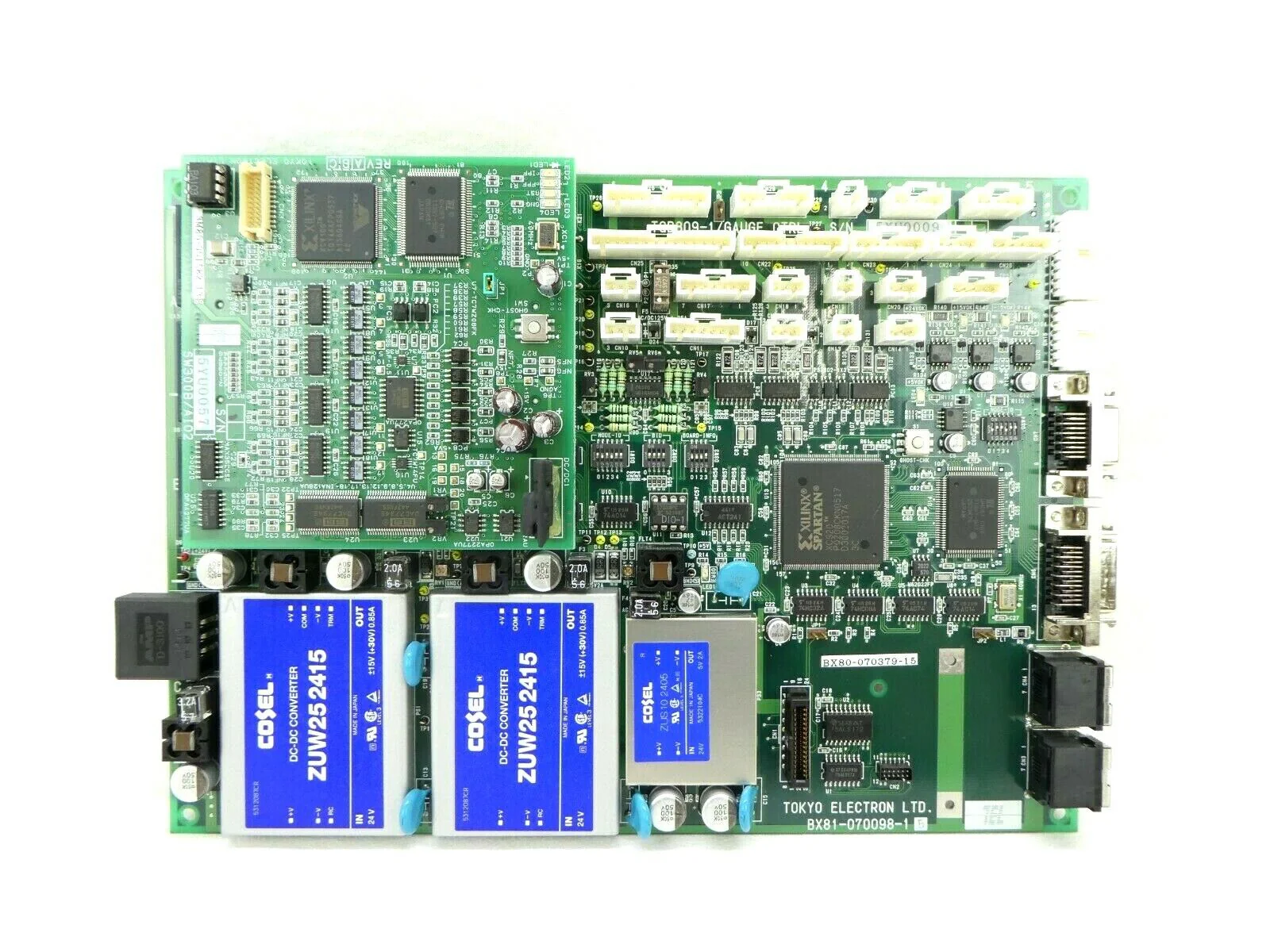 TEL Tokyo Electron BX81-070098-15 Interface Board PCB Trias Working Spare - Image 2