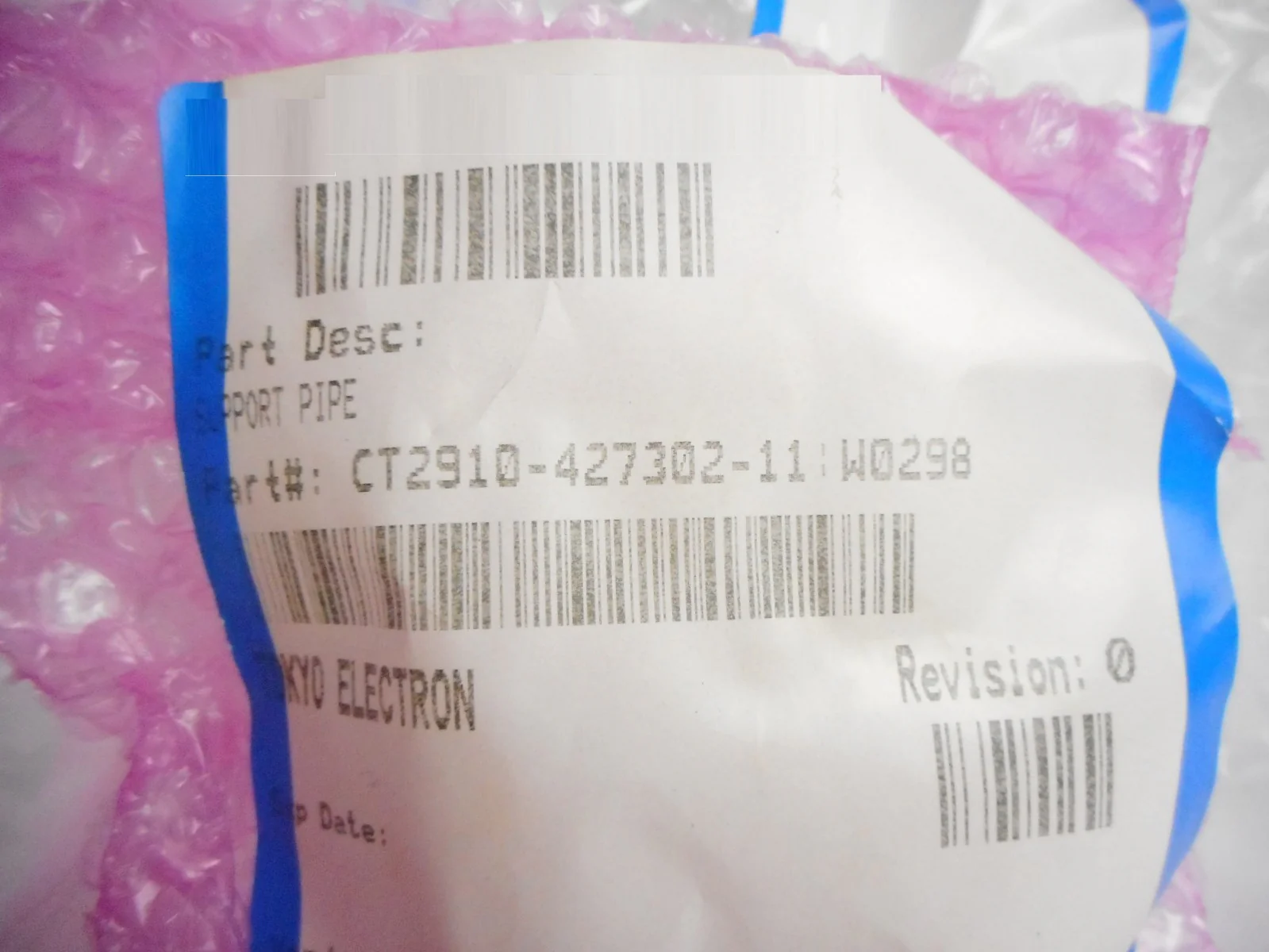 TEL Tokyo Electron CT2910-427302-11 Pipe Support W0298 Reseller Lot of 31 New - Image 12
