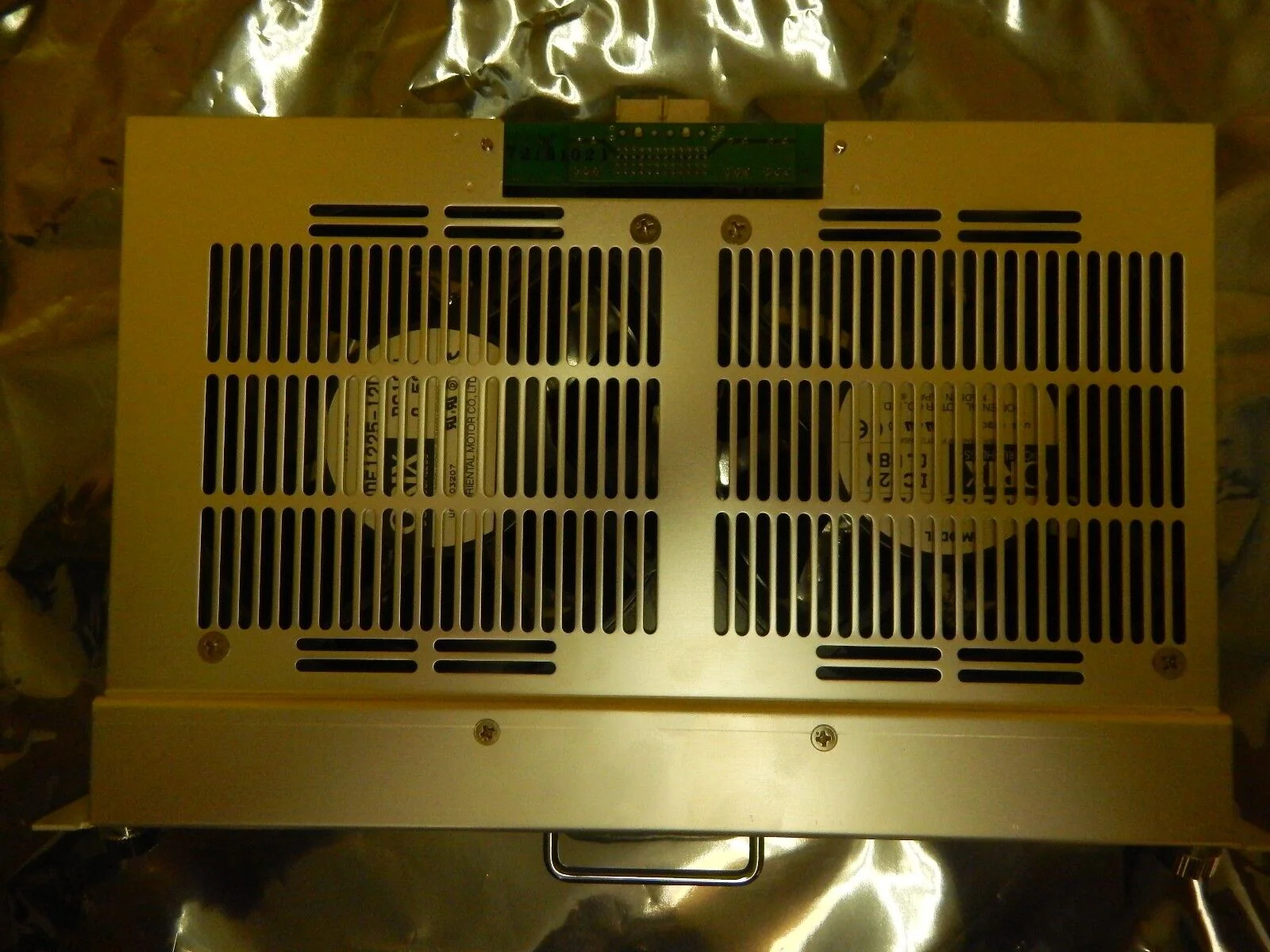 TEL Tokyo Electron E240-000057-11 ECC2 Controller Cooling Fan Card T-3044SS Used - Image 9