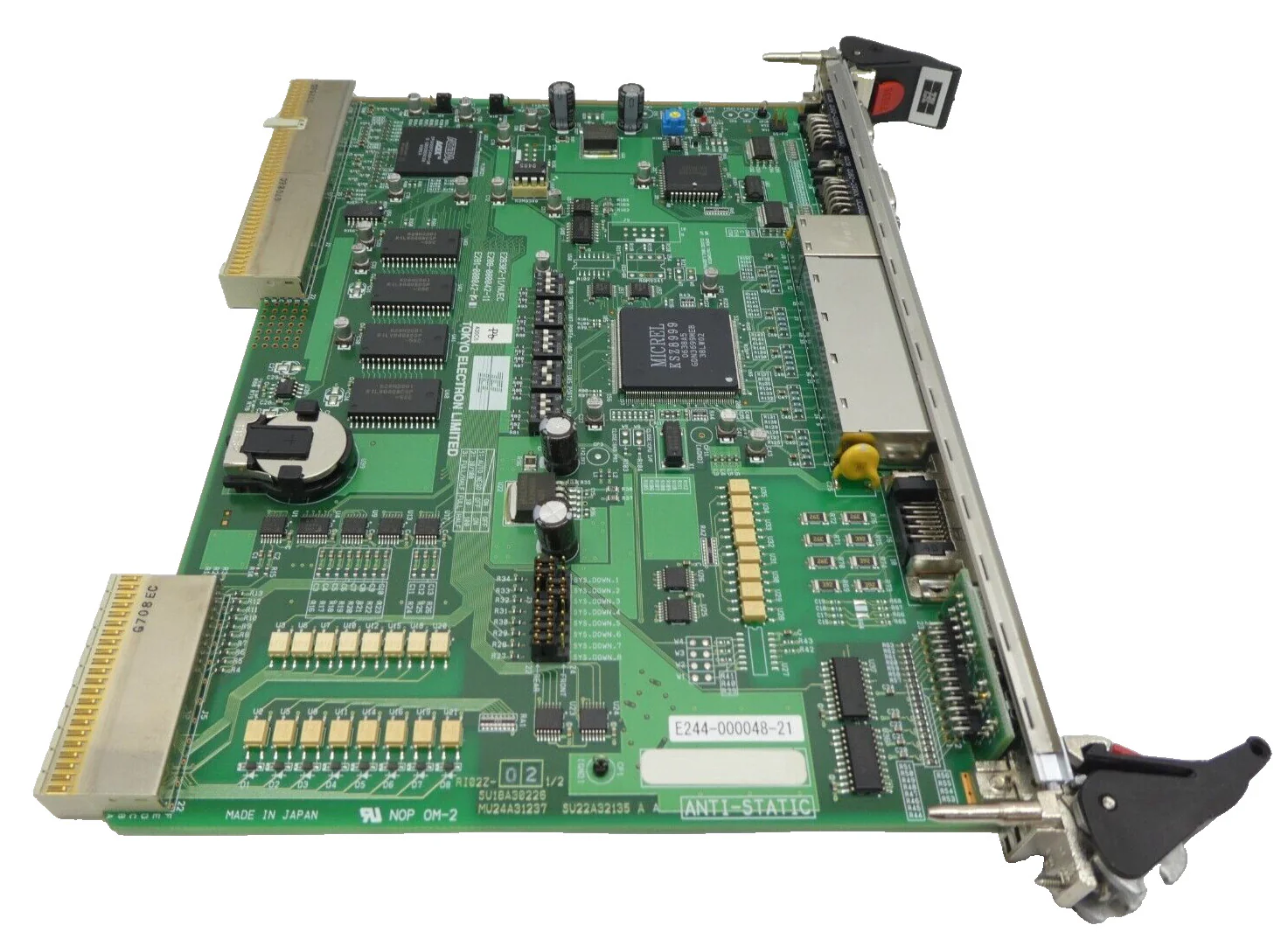 TEL Tokyo Electron E244-000048-21 E2B302-11/NUEC PCB E281-000042-21 Working - Image 10
