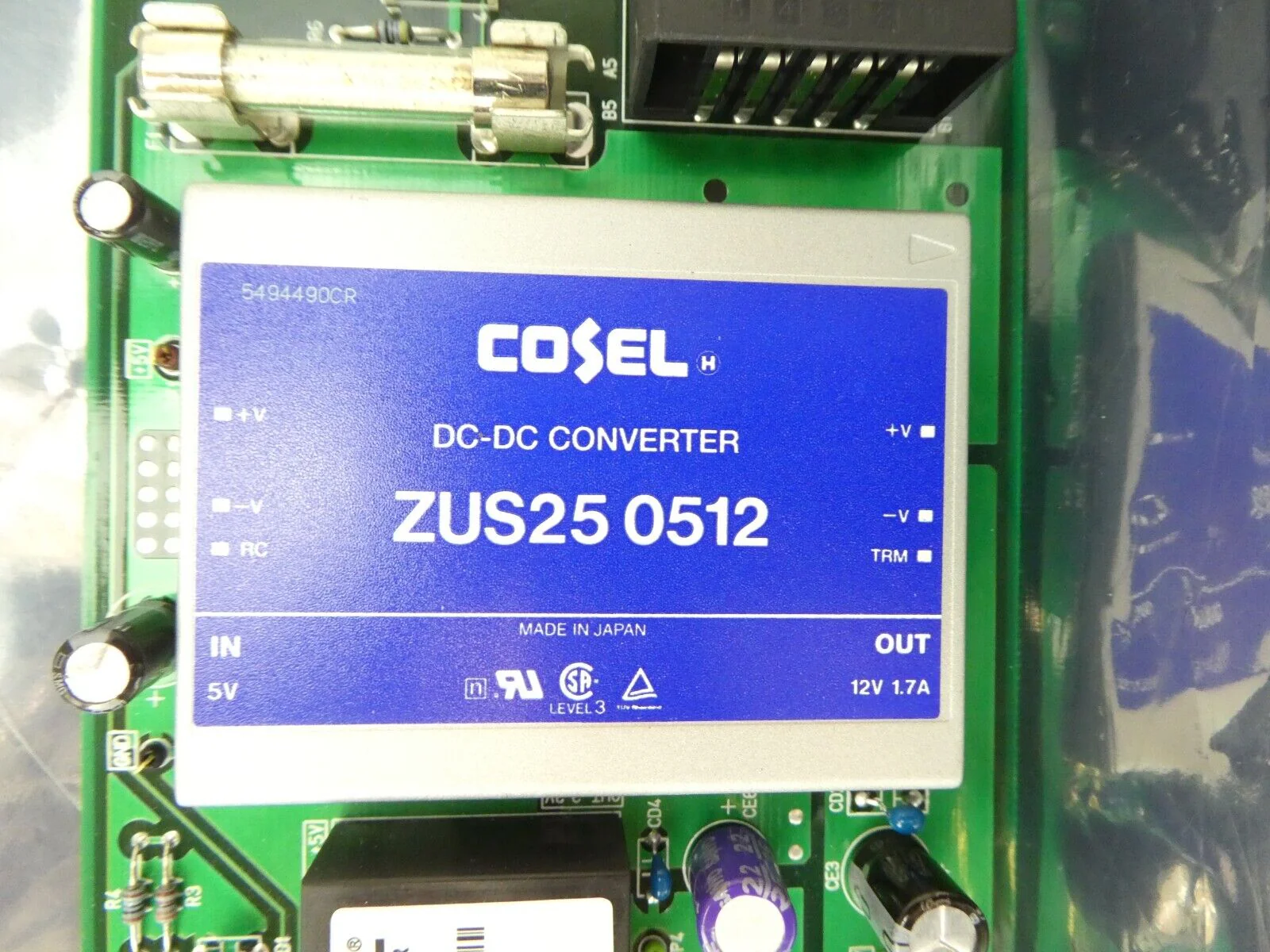 TEL Tokyo Electron E280-000009-13 Backplane PCB E2B103-11/MCRC Working Surplus - Image 9