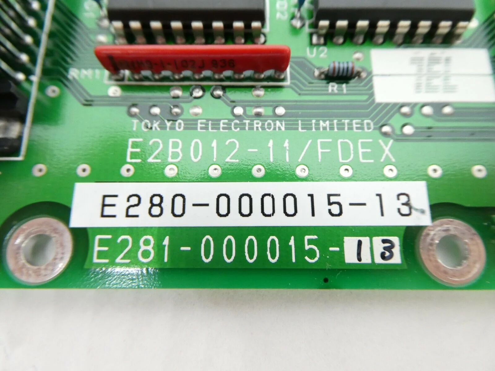 TEL Tokyo Electron E280-000015-13 Interface PCB E2B012-11/FDEX T-3044SS Spare - Image 12