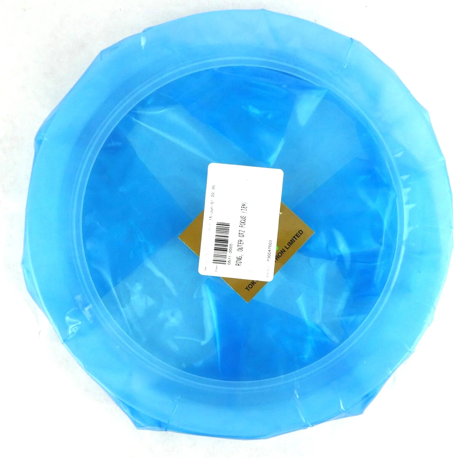 TEL Tokyo Electron ES-1805-220014-14 Quartz Focus Ring 8" New Surplus - Image 3