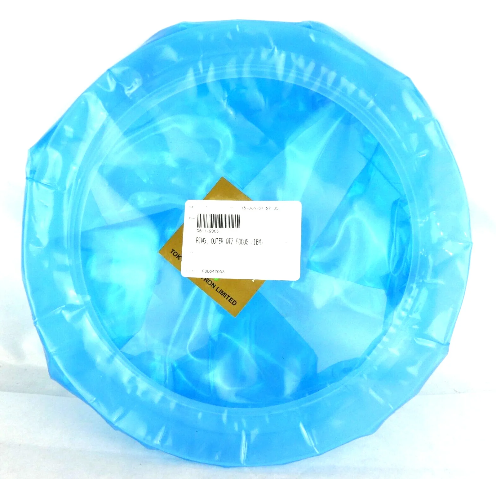TEL Tokyo Electron ES-1805-220014-14 Quartz Focus Ring 8" New Surplus - Image 4
