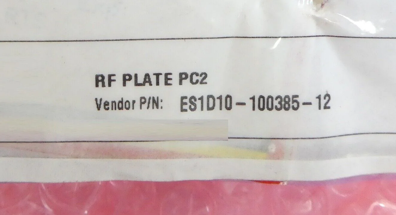 TEL Tokyo Electron ES1D10-100385-12 PC2 RF Plate 14072T-11111 Working Surplus - Image 8