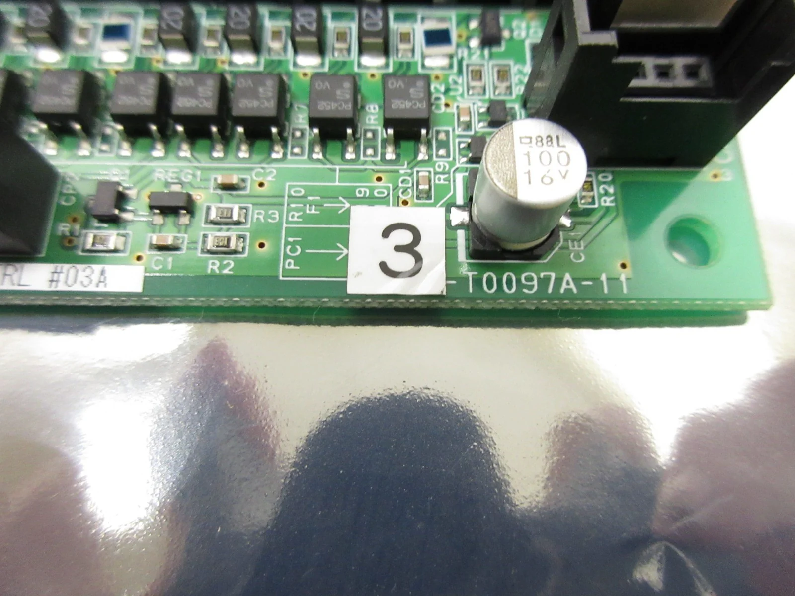 TEL Tokyo Electron FPC-T0097A-11 IF Fan Control Board #03A PCB TOB1102A Used - Image 12
