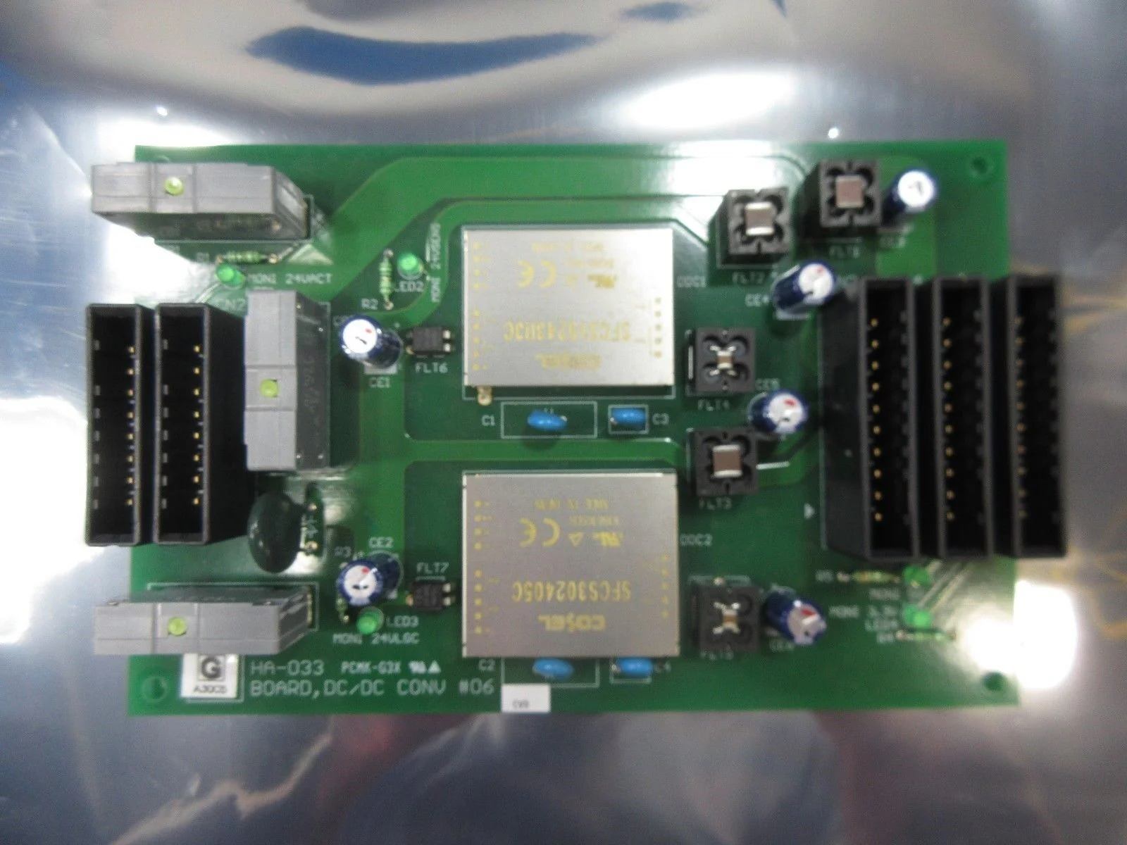 TEL Tokyo Electron HA-033 PCB Circuit Board DC/DC CONV #06 T-3044SS Used - Image 3