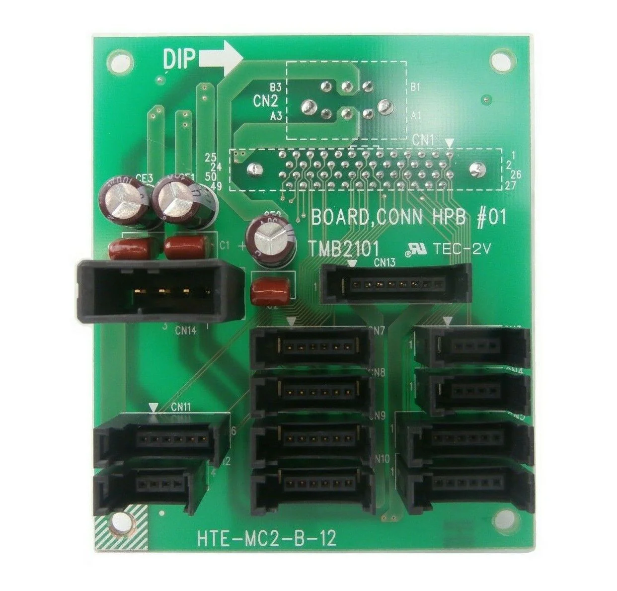 TEL Tokyo Electron HTE-MC2-B-12 Connector PCB TMB2101 CONN HPB #01 Lithius Spare - Image 2