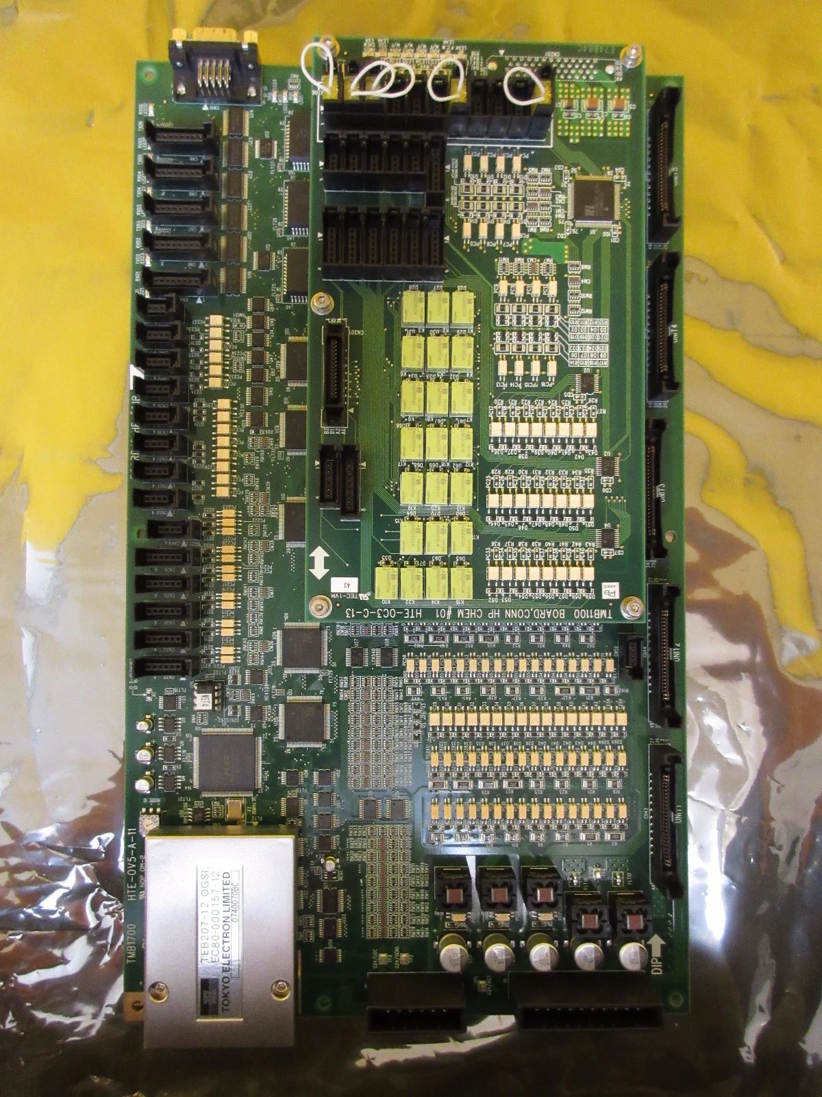TEL Tokyo Electron HTE-OV5-A-11 HP #01 HTE-0C3-C-13 PCB Board Lithius Used - Image 3