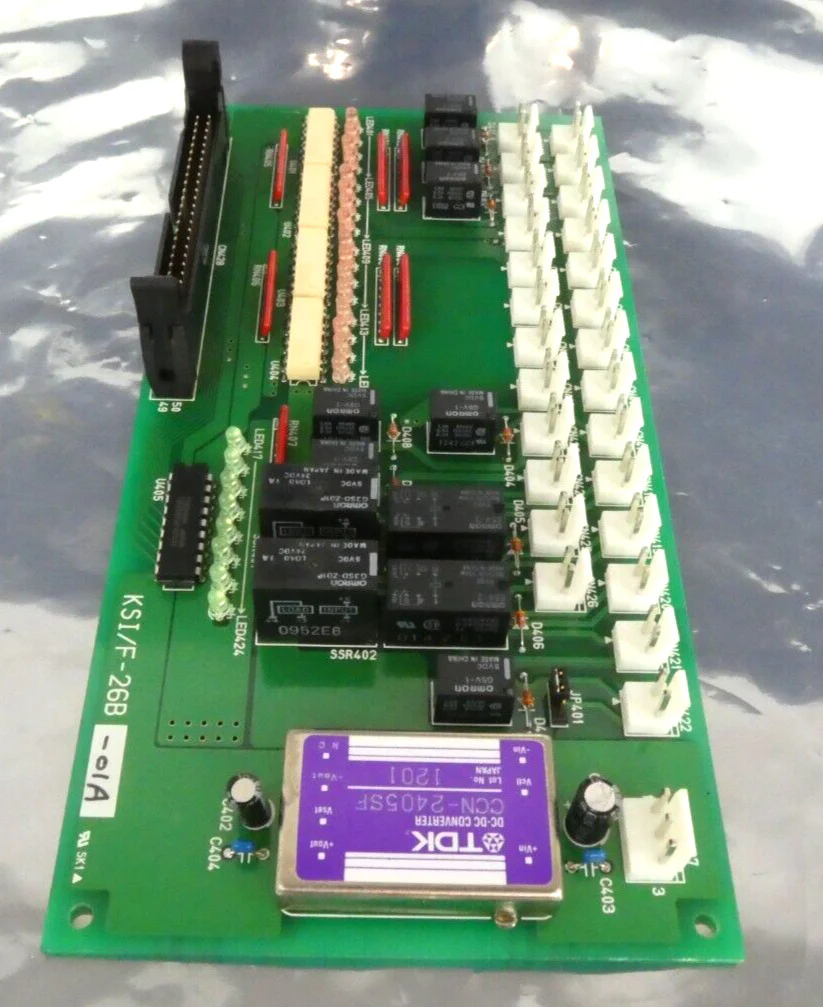 TEL Tokyo Electron KSI/F-26B PCB Board Assembly Working Spare Surplus - Image 6