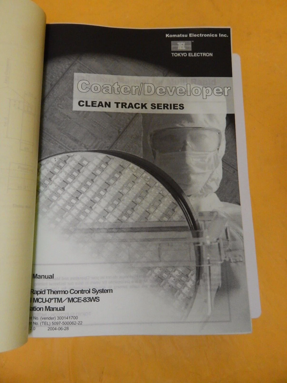 TEL Tokyo Electron OEM Operation Manual Set Clean Track Lithius Surplus - Image 10