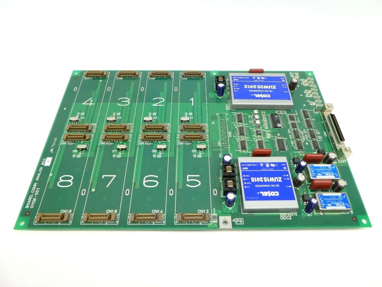 TEL Tokyo Electron OYDK-057 Interface PCB CONN ANALOG #02 Lithius Working Spare - Image 5