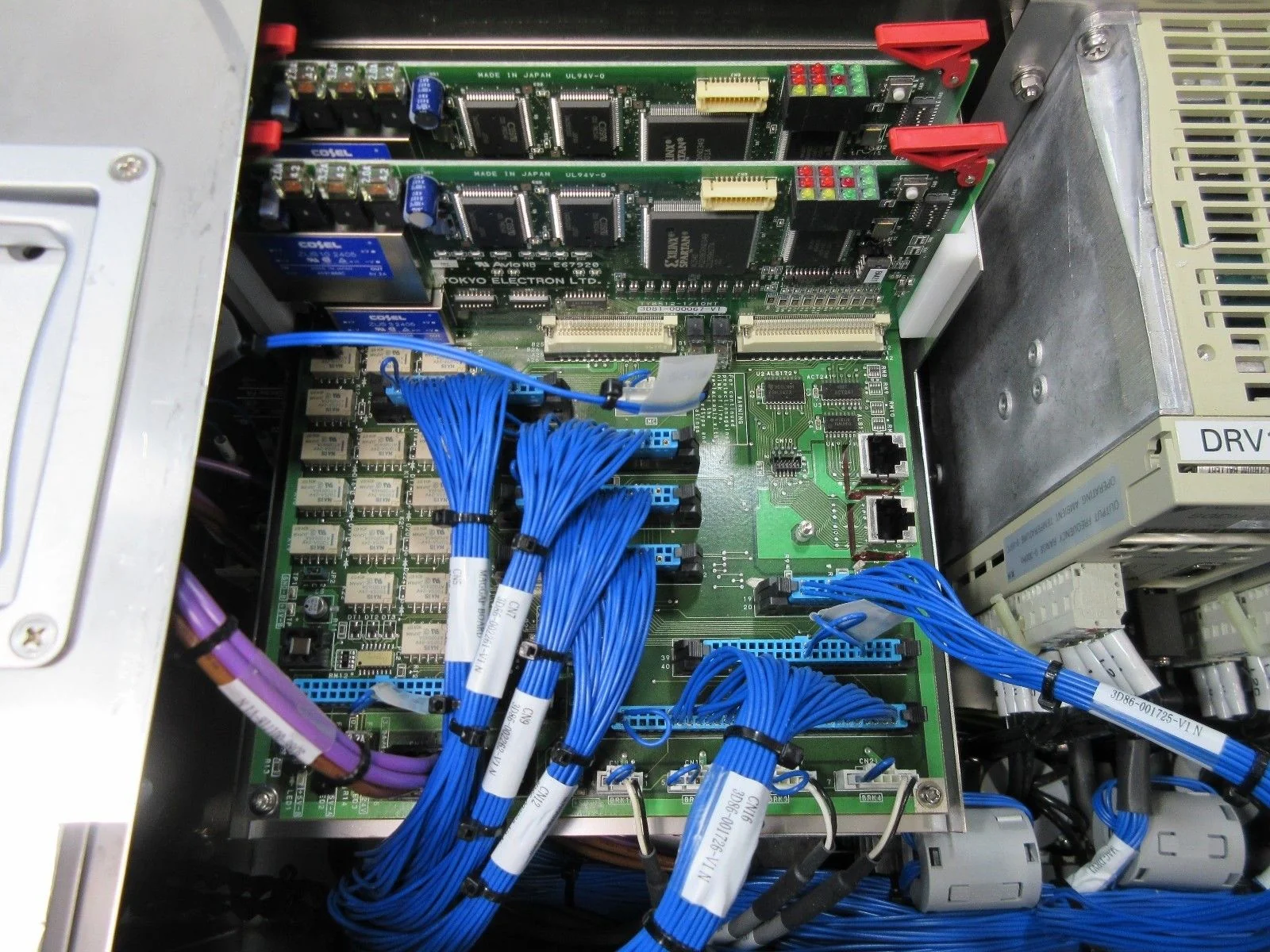TEL Tokyo Electron Servo Drive Control Rack Used Working - Image 8