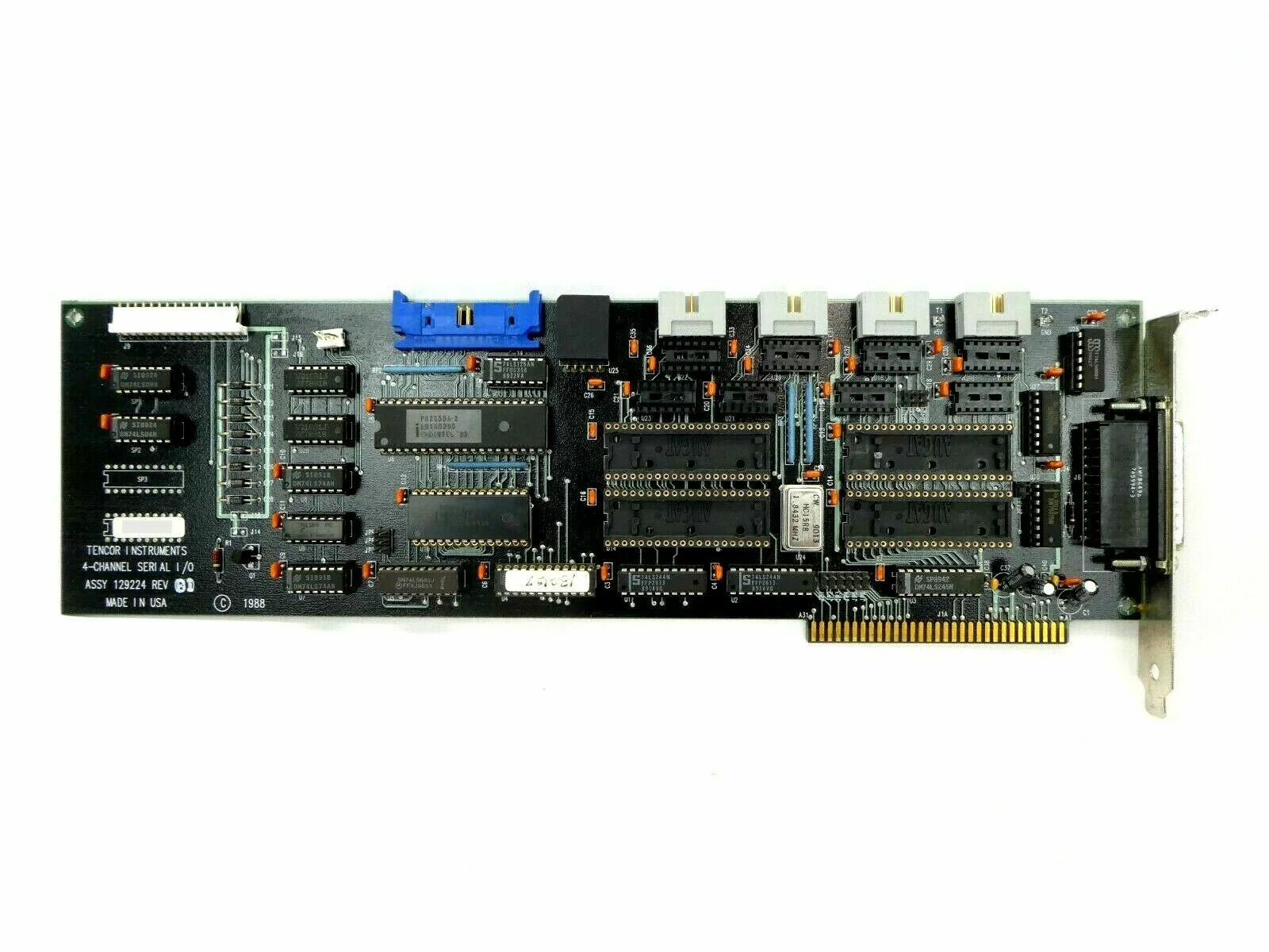 Tencor Instruments 129224 4-Channel Serial I/O PCB Card Surfscan 7000 KLA-Tencor - Image 2