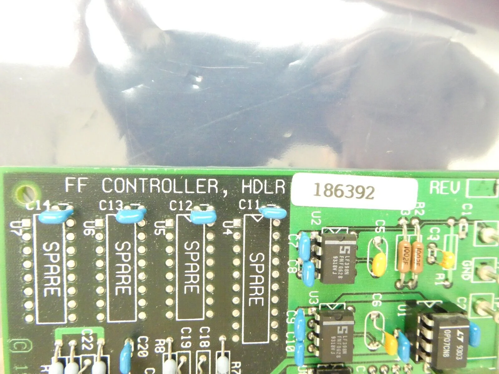 Tencor Instruments 186392 HDLR FF Controller PCB Card 173703 P-2H 200mm Working - Image 10