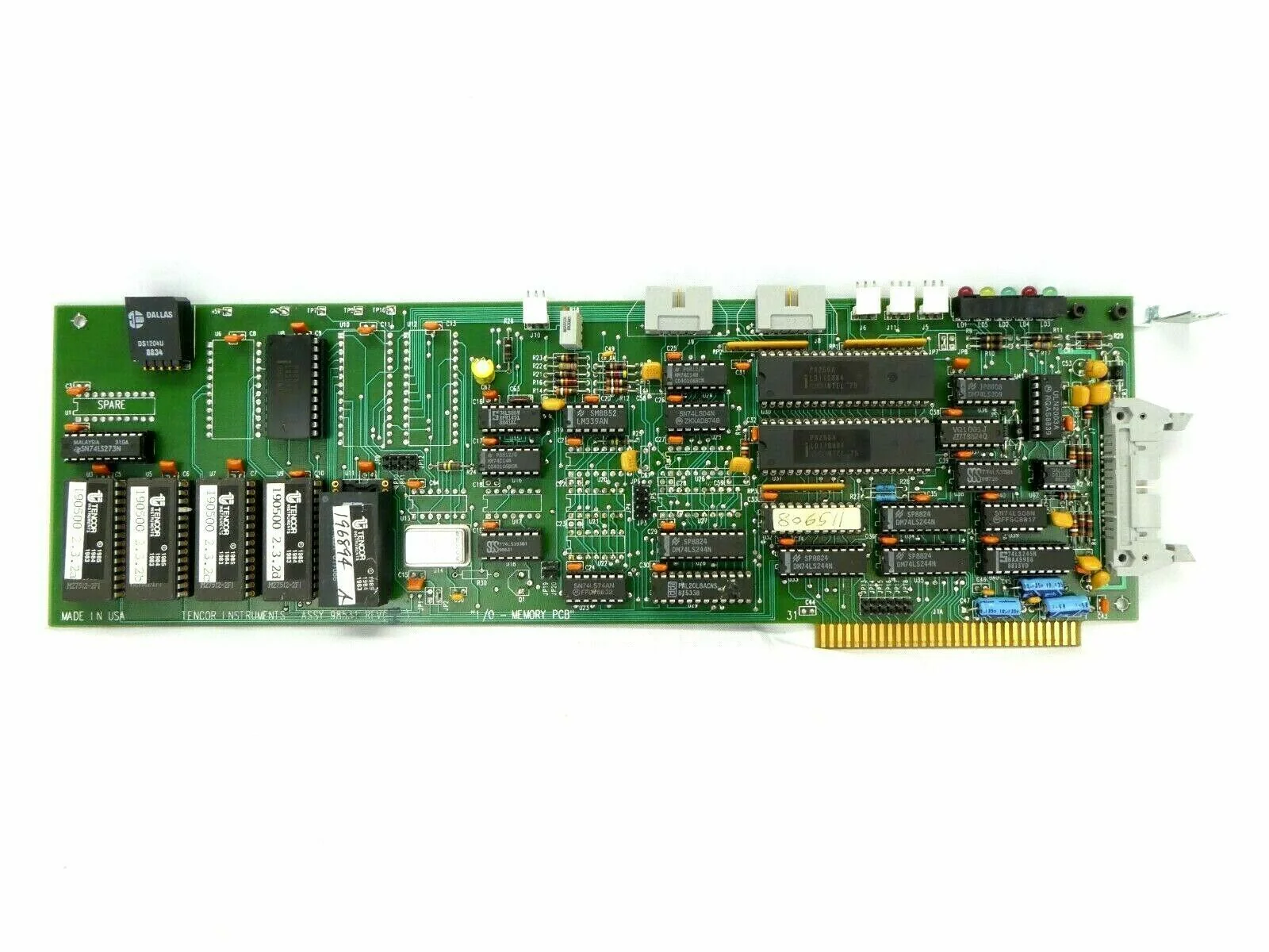 Tencor Instruments 98531 I/O Memory PCB Card Surfscan 7000 KLA-Tencor Working - Image 2