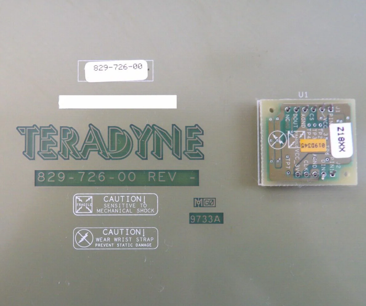 Teradyne 829-726-00 Round Circuit Board PCB Assembly Working Surplus - Image 8