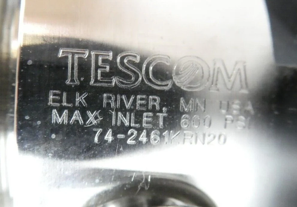 Tescom 74-2461KRN20 Ultra High Purity Regulator Valve Reseller Lot of 2 Working - Image 9