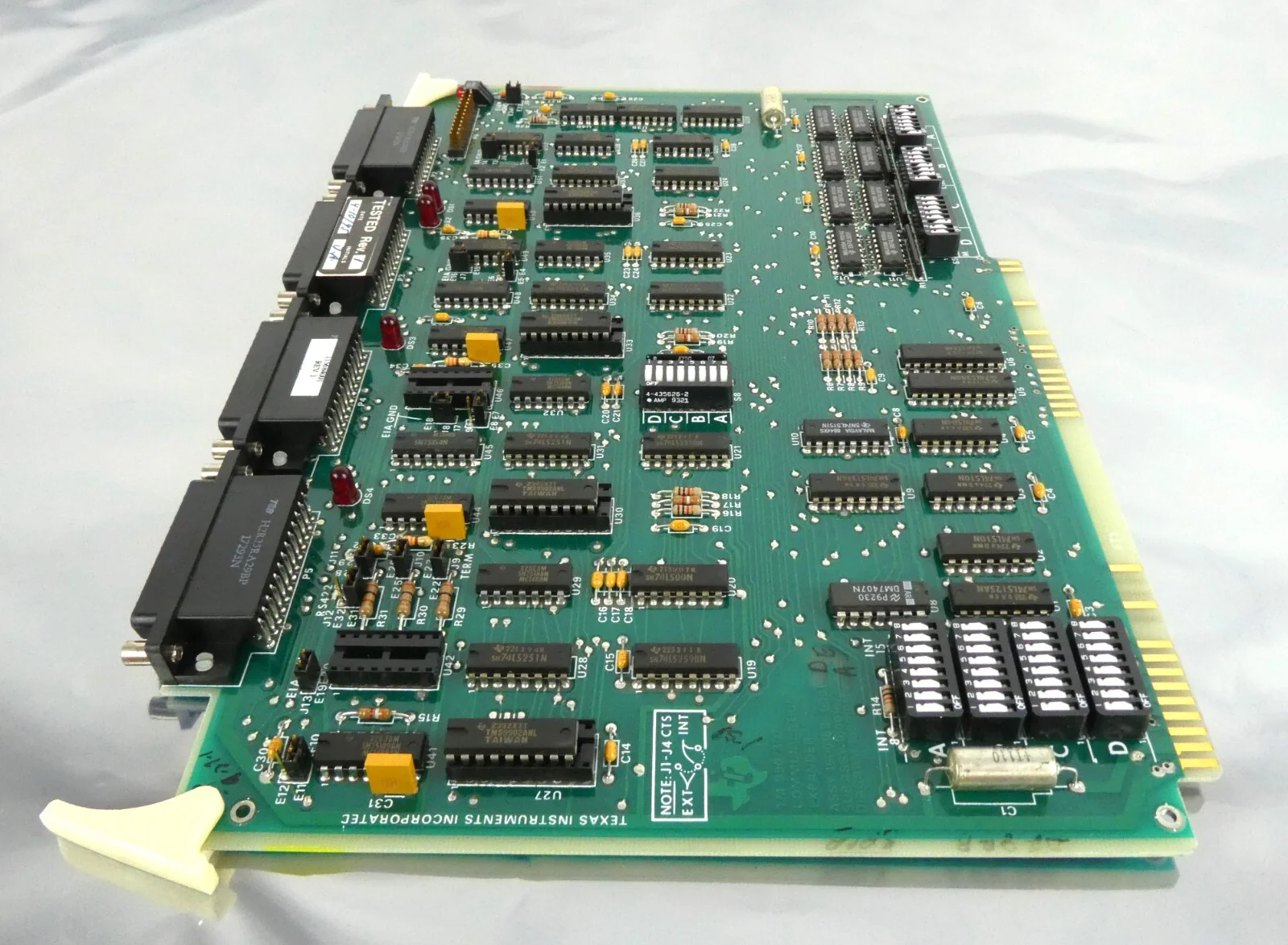 Texas Instruments 1600168-0001 Communcation Expander PCB Card 115684001 Working - Image 4