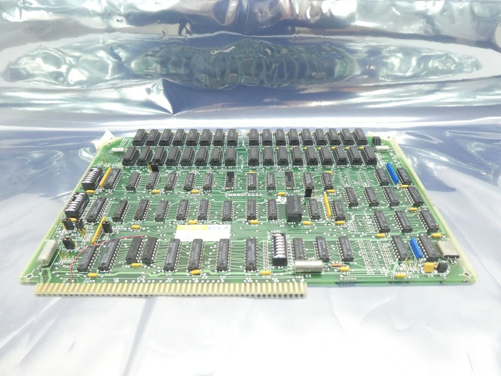 Texas Instruments 1600252-000 RAM Module PCB Card TM990/203A-2 Varian H2174001 - Image 9