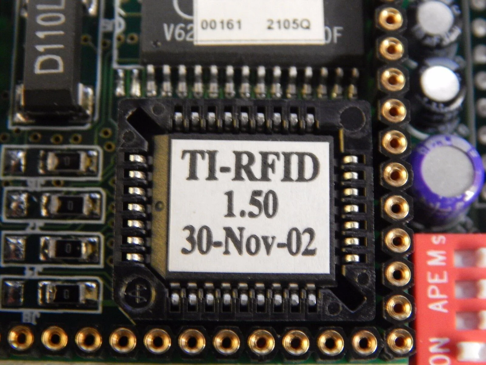 Texas Instruments RI-CPU-0001-03 TI-RFID Board TIRIS RFID PCB Used Working - Image 11