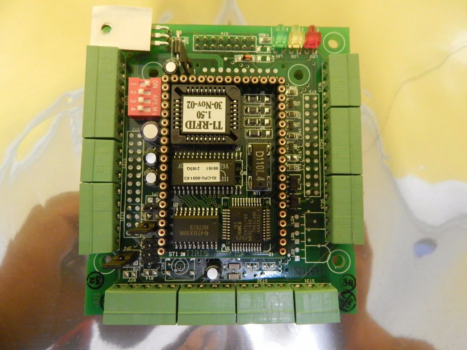 Texas Instruments RI-CPU-0001-03 TI-RFID Board TIRIS RFID PCB Used Working - Image 2