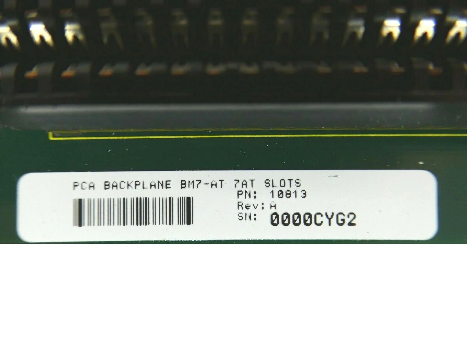 Texas Microsystems 10813 PCA Backplane PCB BM7-AT 7AT Slots SVG 90S DUV Spare - Image 10