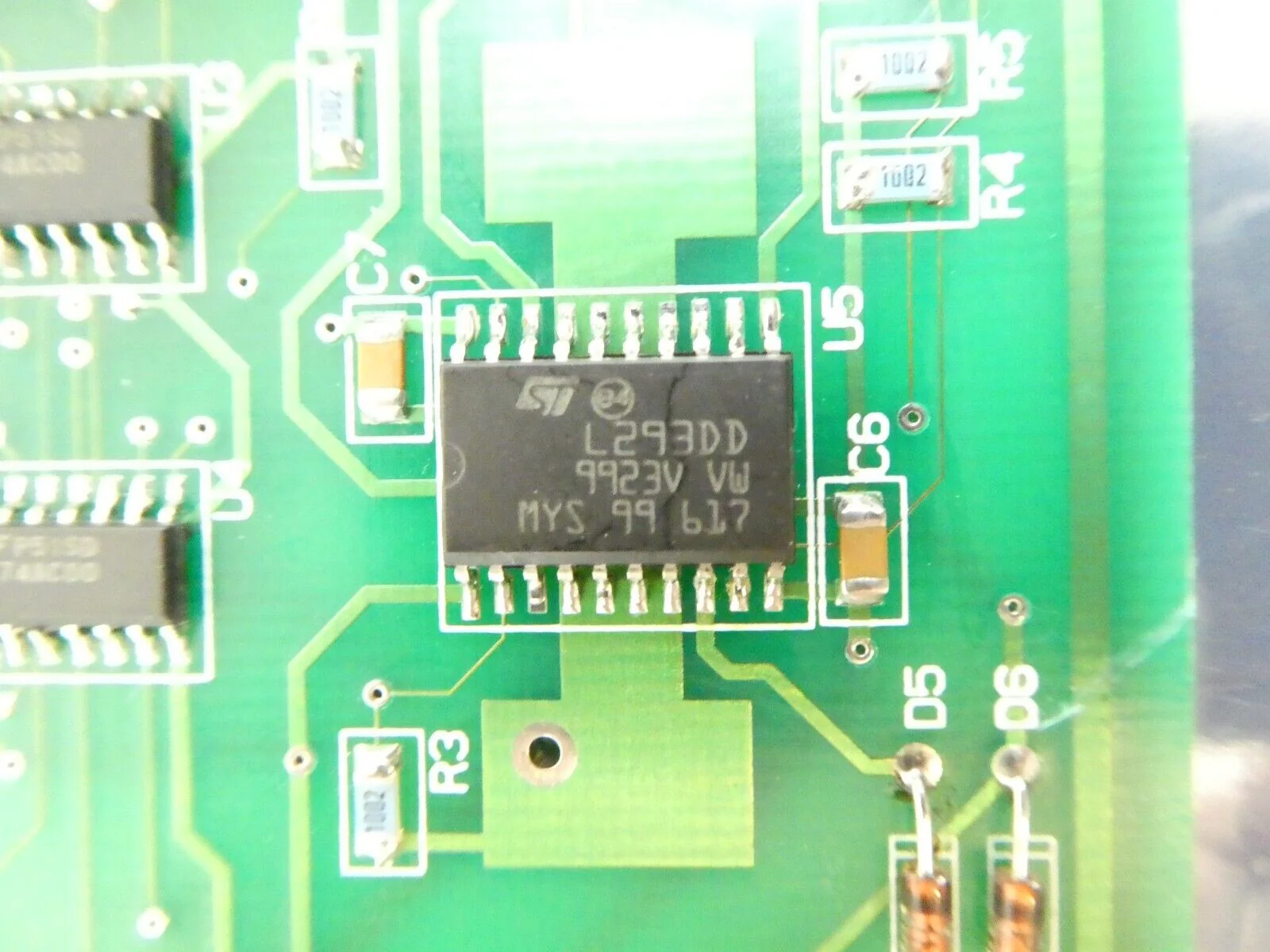 Thermo Electron 050-004700 Light Curtain Interface PCB Nicolet ECO 3000 Surplus - Image 7