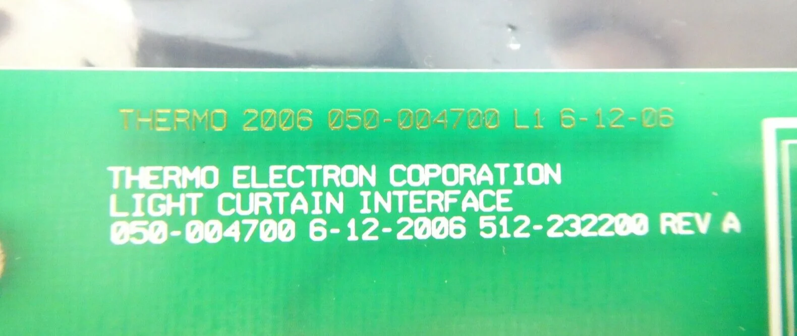 Thermo Electron 050-004700 Light Curtain Interface PCB Nicolet ECO 3000 Surplus - Image 9