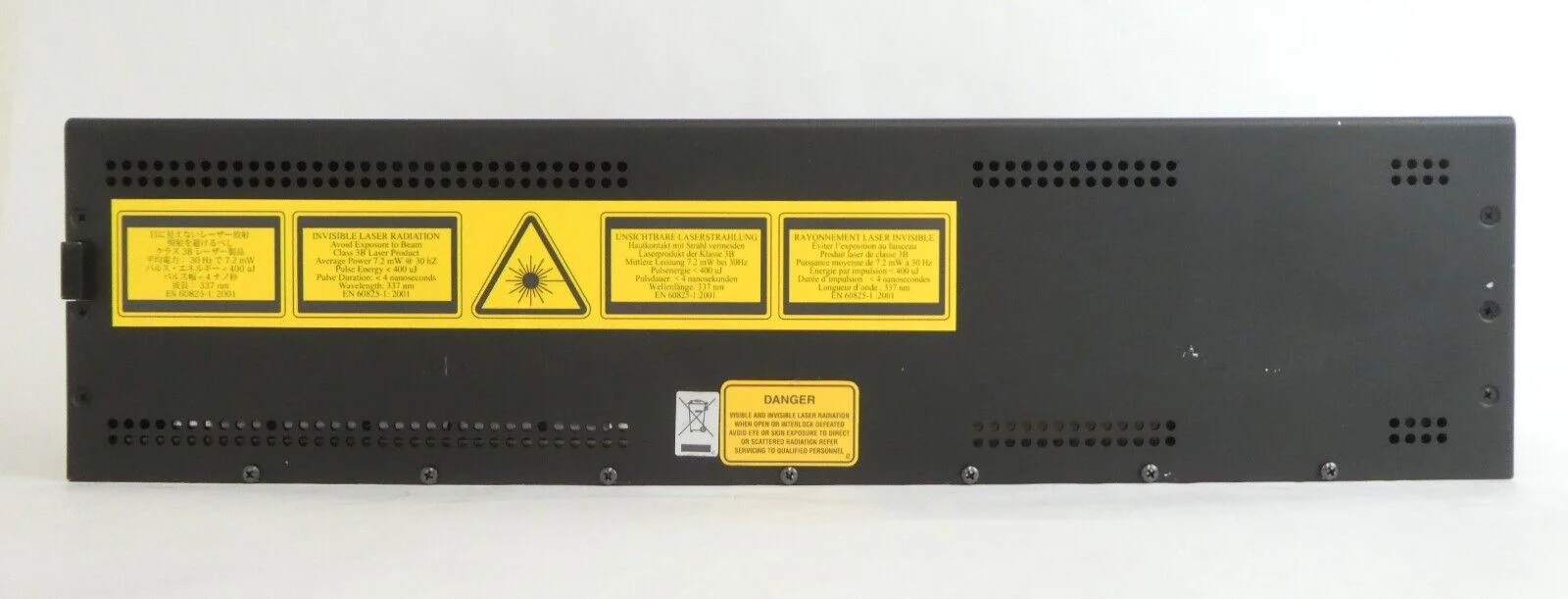 Thermo Laser Science 337201-01 UV Air-Cooled Nitrogen Laser w/Key Working - Image 3