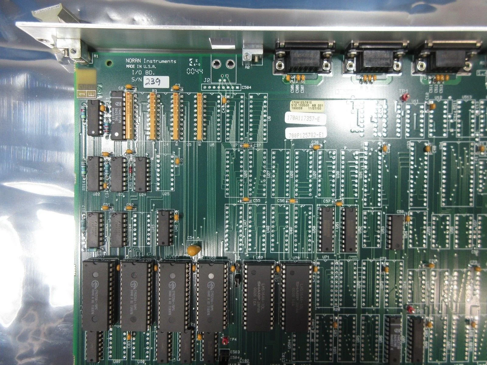 Thermo Noran 170A117357-E I/O BD 700P135927 AMAT SemVision cX Used - Image 5