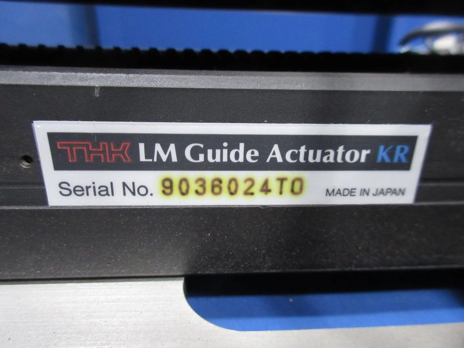 THK LM Guide Actuator KR 56? Sigmameltec RTS-500 Used Working - Image 2