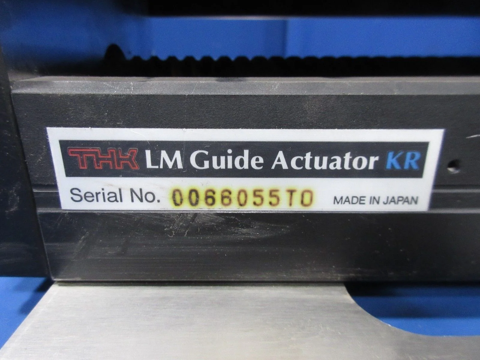 THK LM Guide Actuator KR Sigmameltec RTS-500 Used Working - Image 2