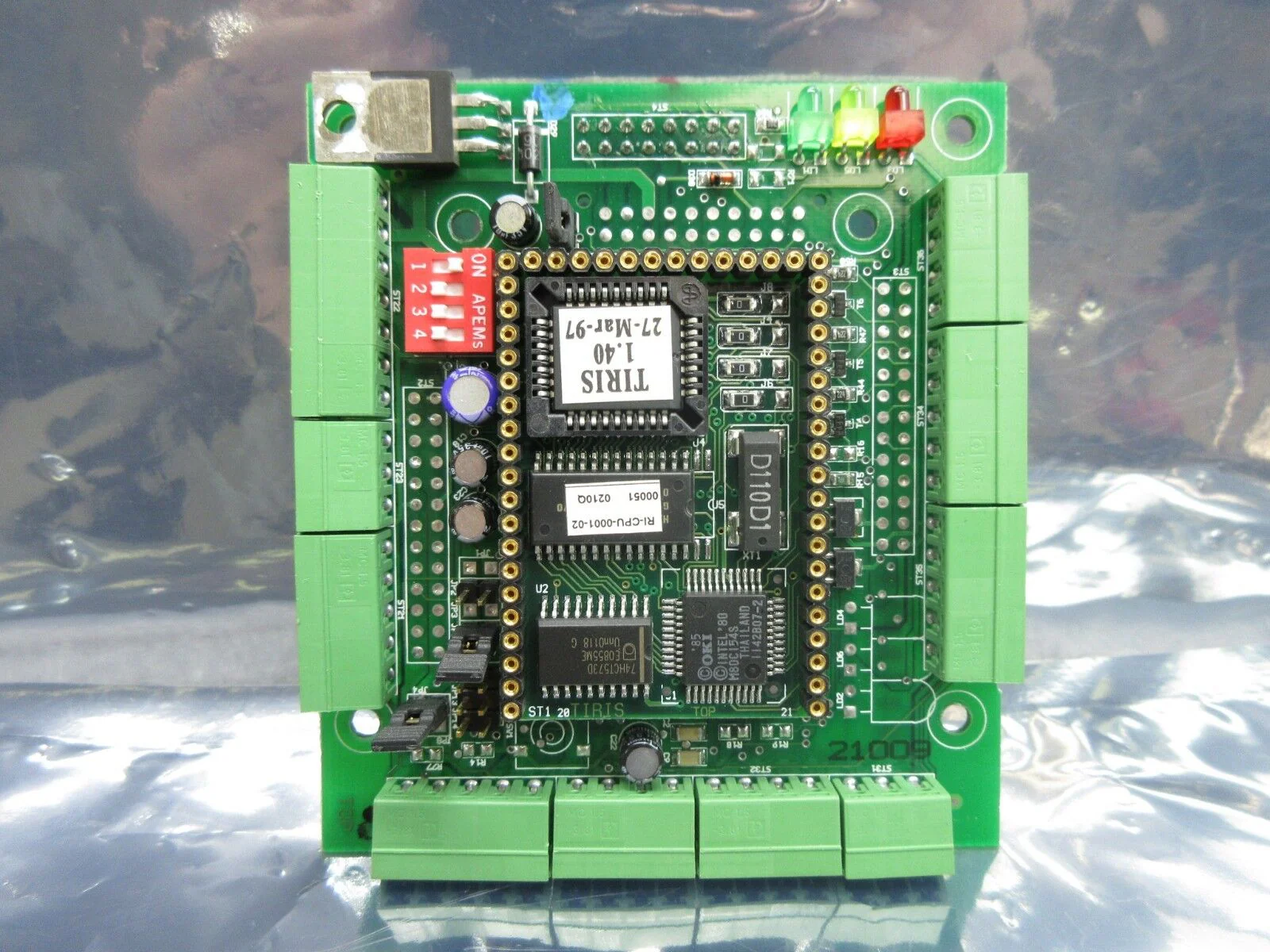 Tiris RI-CTL Reader Control Module Board PCB RI-CPU-0001-02 NSR System Used - Image 4