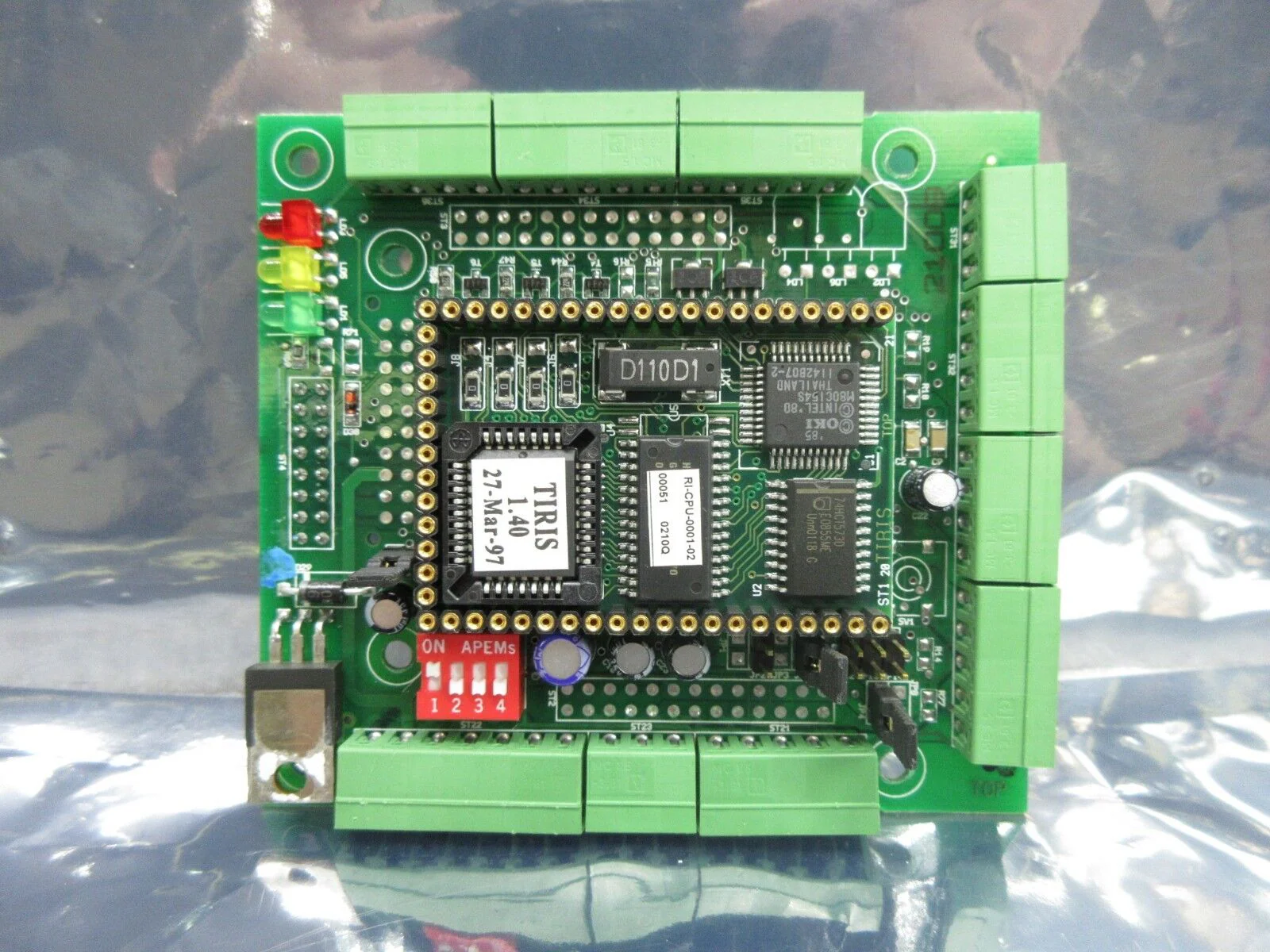 Tiris RI-CTL Reader Control Module Board PCB RI-CPU-0001-02 NSR System Used - Image 5
