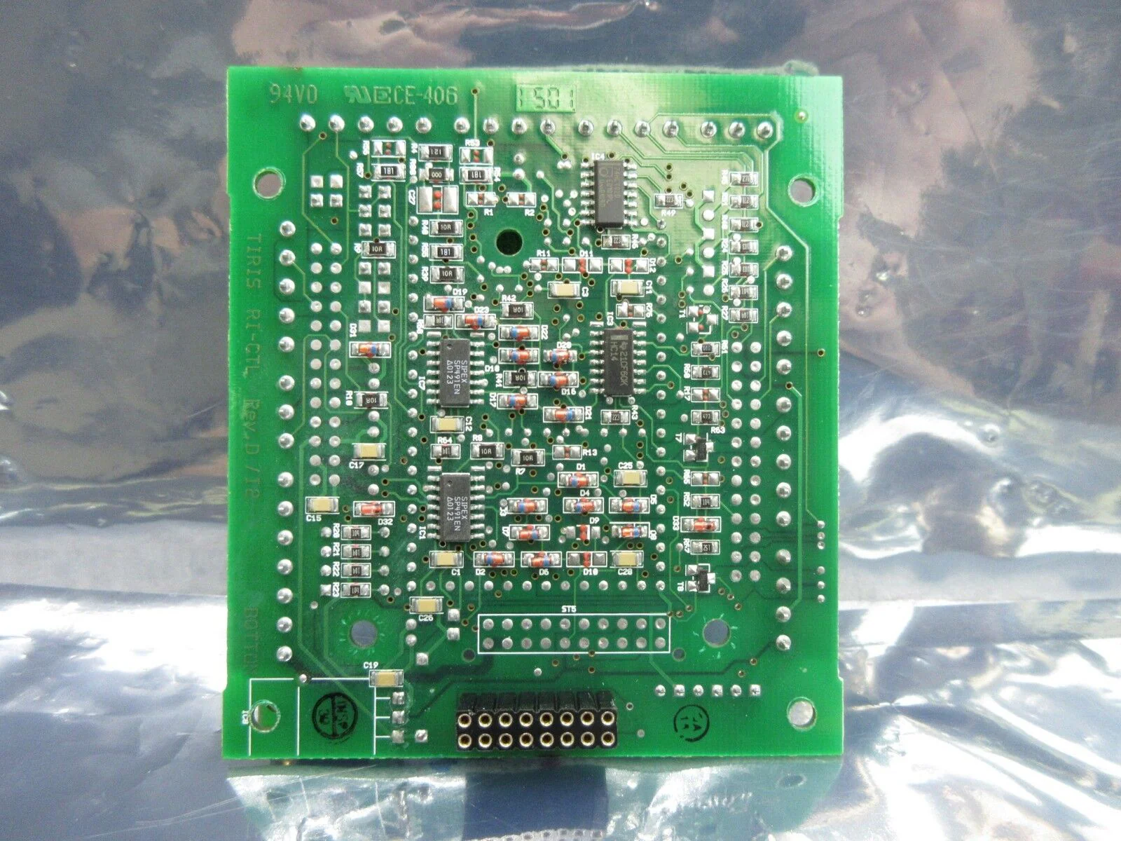Tiris RI-CTL Reader Control Module Board PCB RI-CPU-0001-02 NSR System Used - Image 6