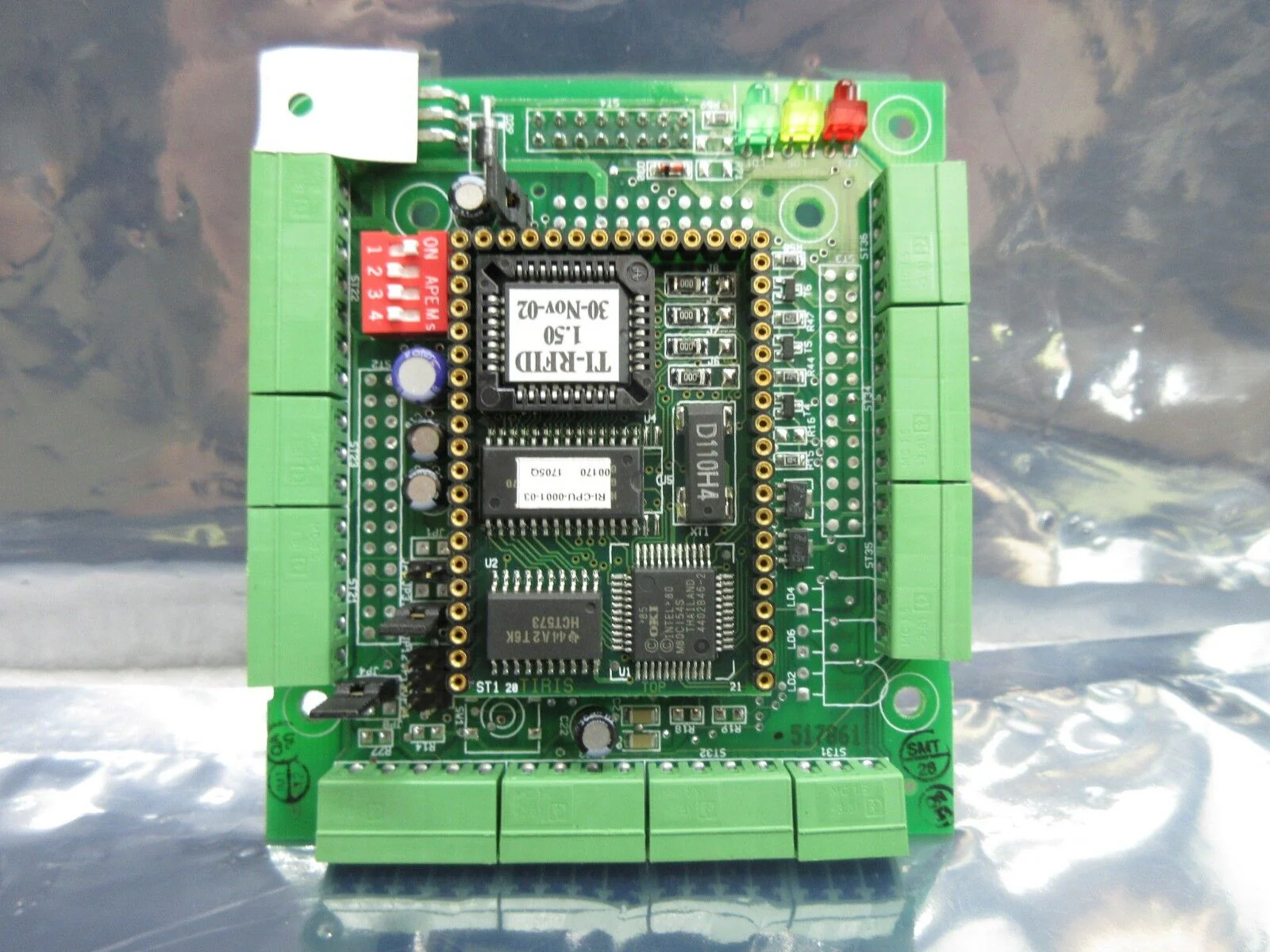Tiris RI-CTL Reader Control Module Board PCB RI-CPU-0001-03 NSR System Used - Image 4