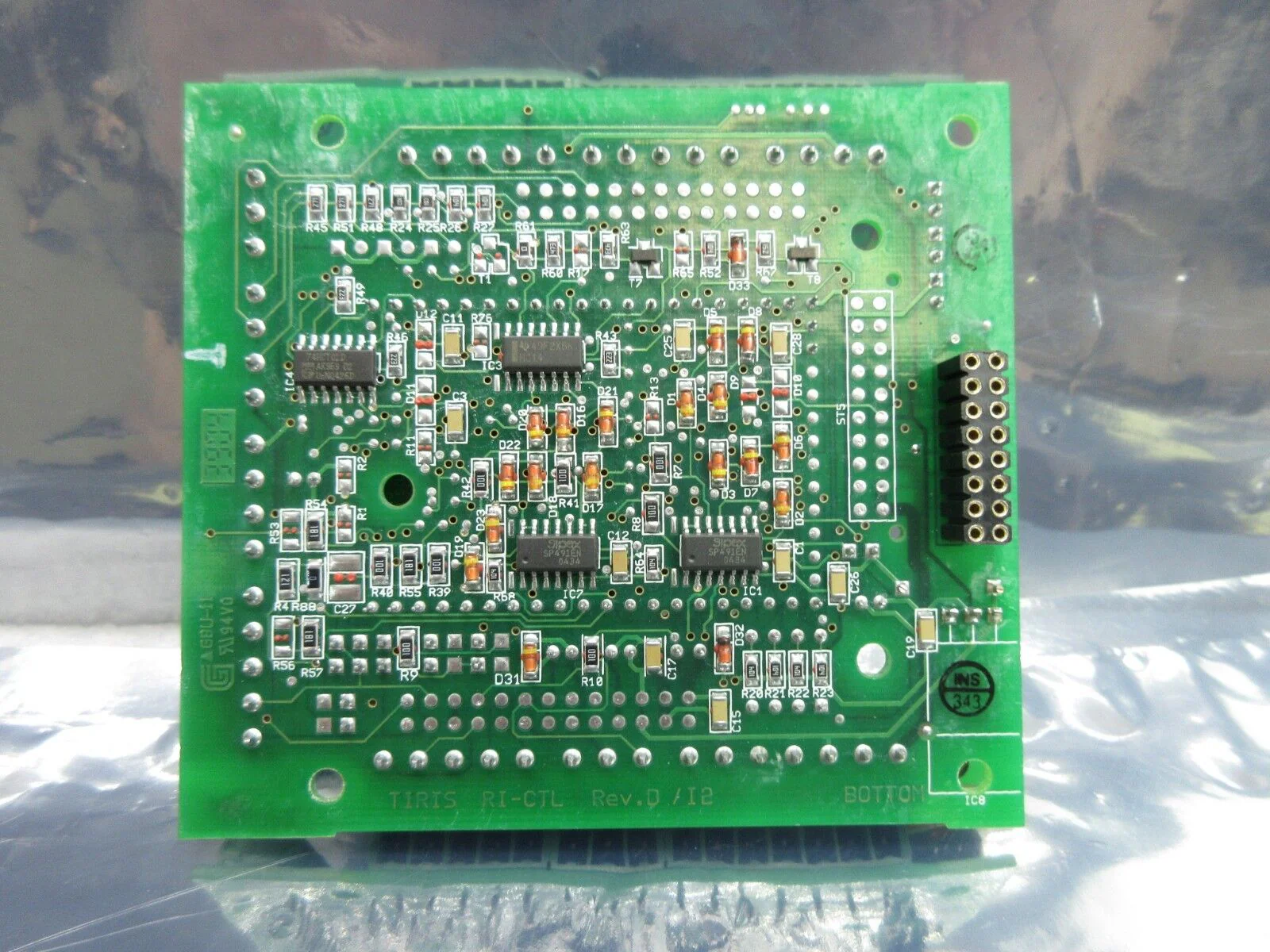 Tiris RI-CTL Reader Control Module Board PCB RI-CPU-0001-03 NSR System Used - Image 7