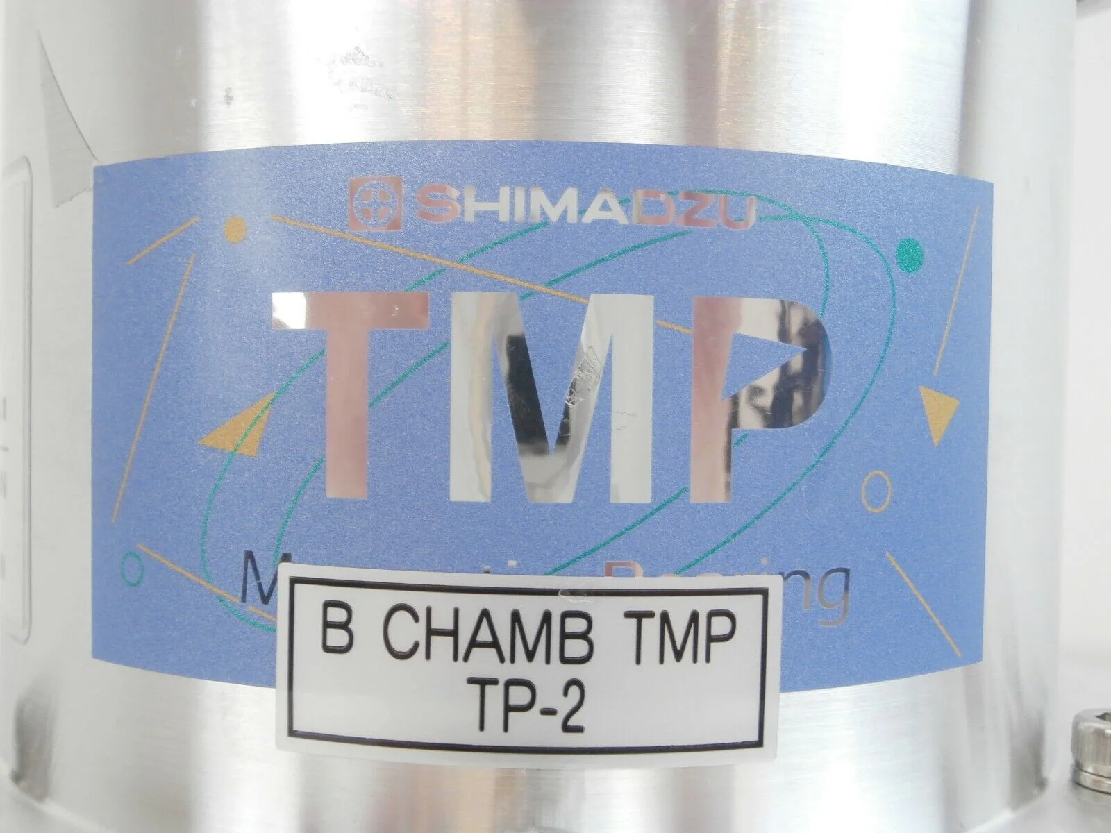 TMP Shimadzu TMP-203M Turbomolecular Vacuum Pump 4 mTorr Turbo Tested Working - Image 10