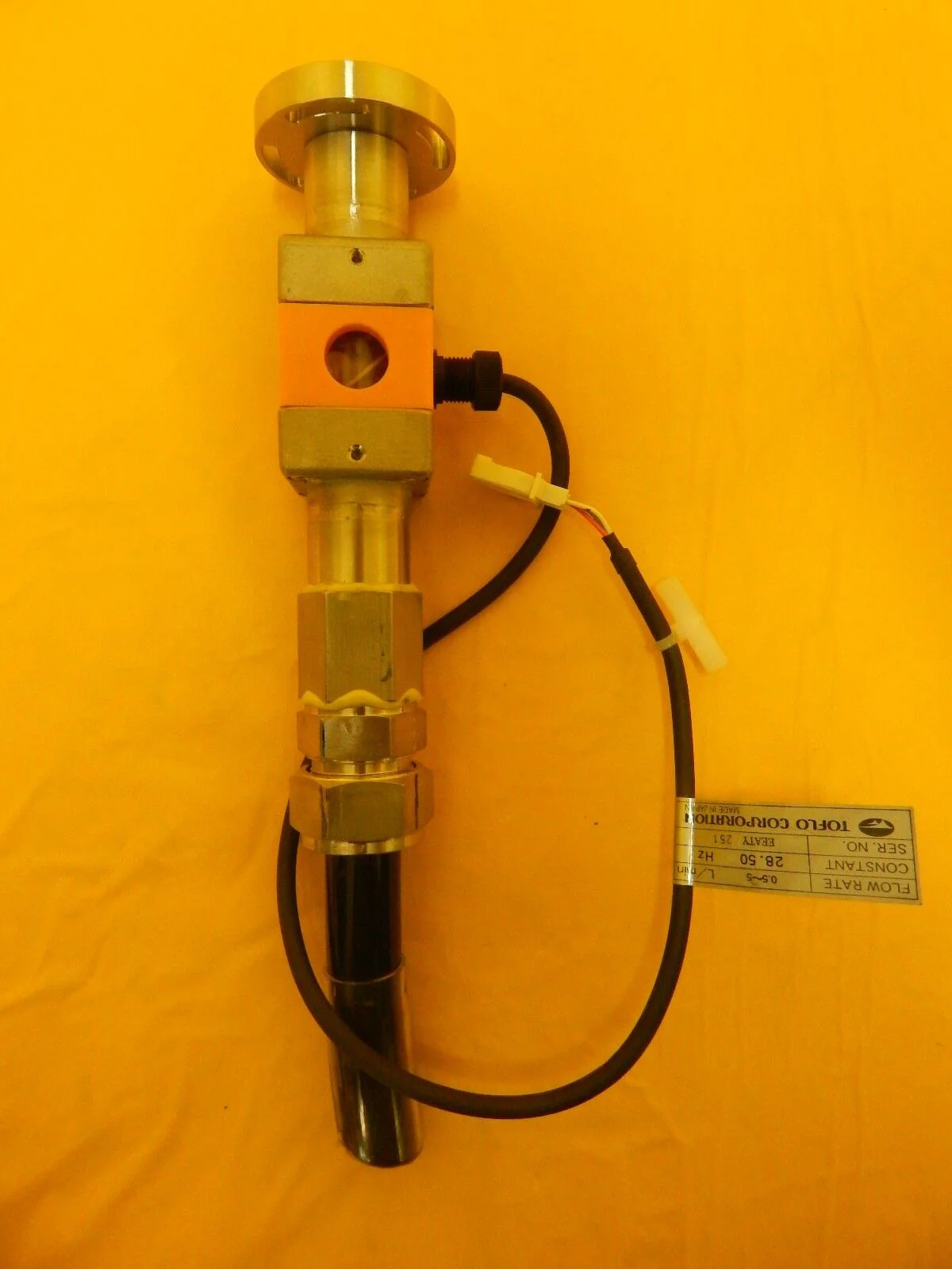 Toflow Helical Flow Inline Flow Meter 0.5~5L/min Used Working - Image 2
