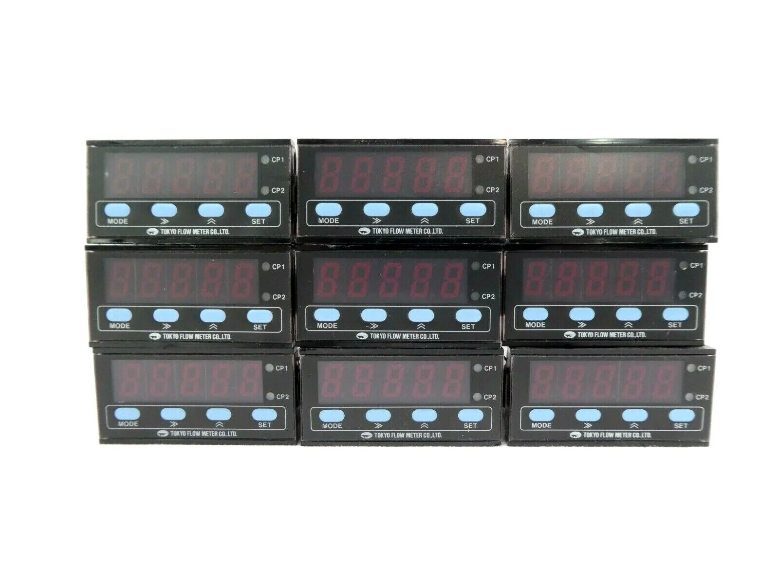Tokyo Flow Meter EM-0100 Digital Meter MULTI-DIGITALMETER 2~20 L/min Lot of 9 - Image 2