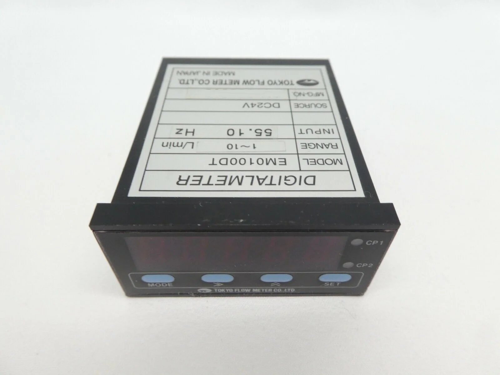 Tokyo Flow Meter EM0100DT Digital Meter DIGITALMETER 1~10 L/min Lot of 25 Spare - Image 4