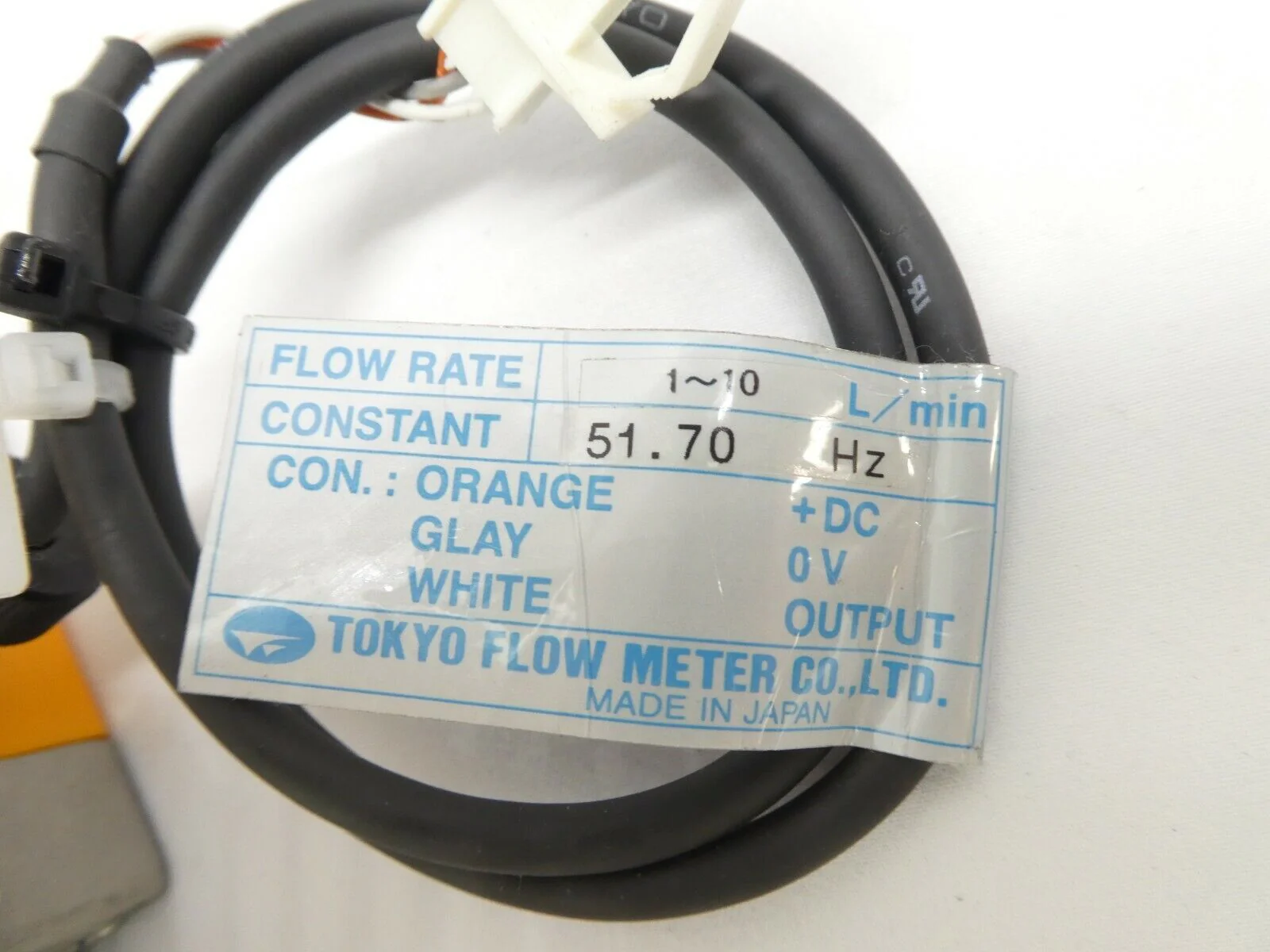 Tokyo Flow Meter HF-M30 Helical Flow Meter 1 ~ 10 L/min Lot of 3 Working Surplus - Image 11