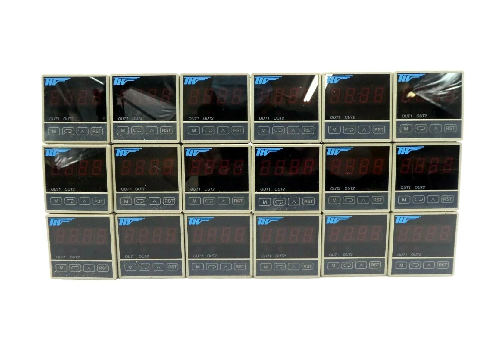 Tokyo Keiso EM01-24025 Indicating Totalizer IR-2000 Lot of 18 Working Surplus - Image 2