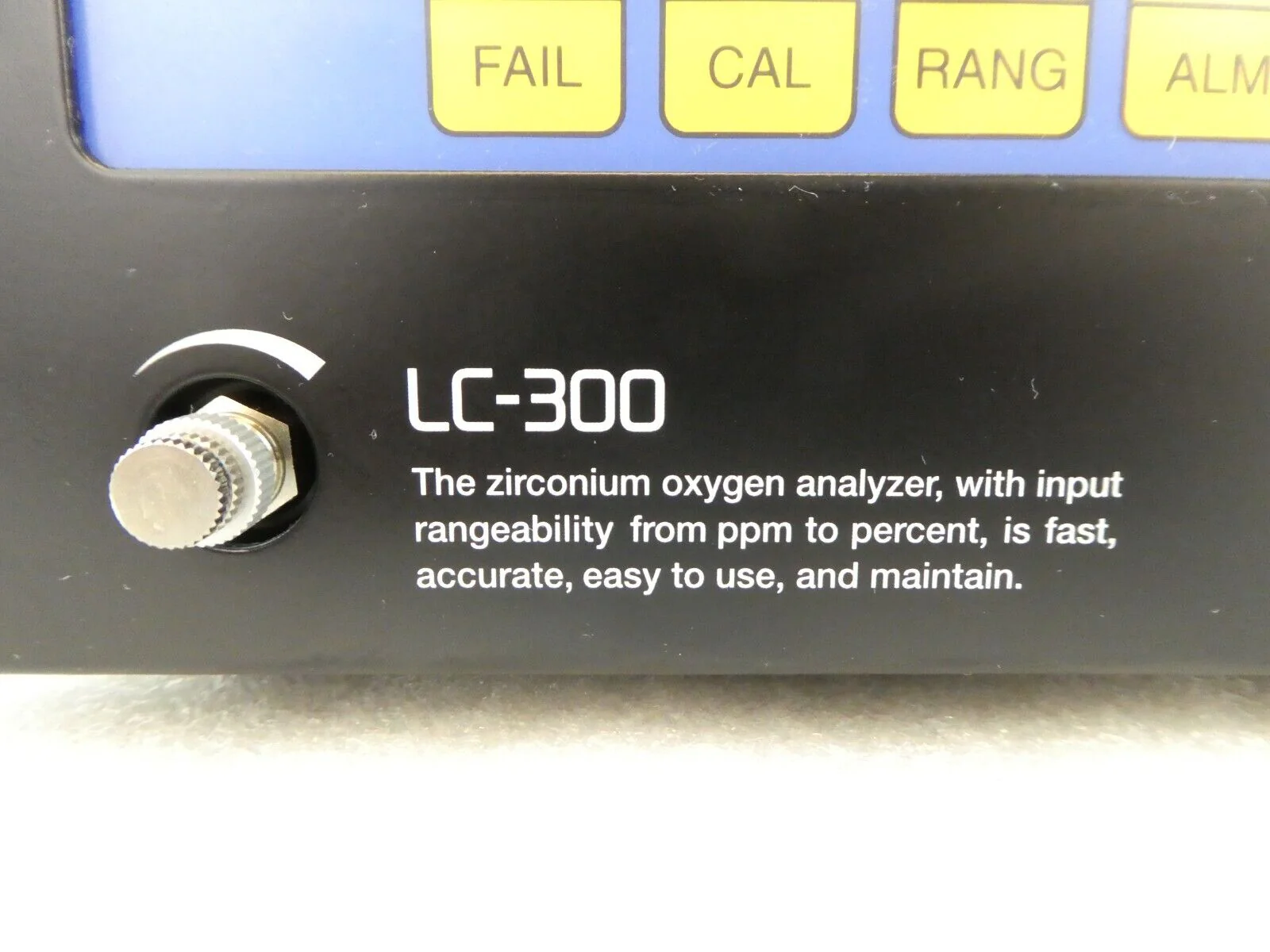 Toray Engineering LC-300 Zirconium Oxygen Analyzer LC-300-01 Working Surplus - Image 9