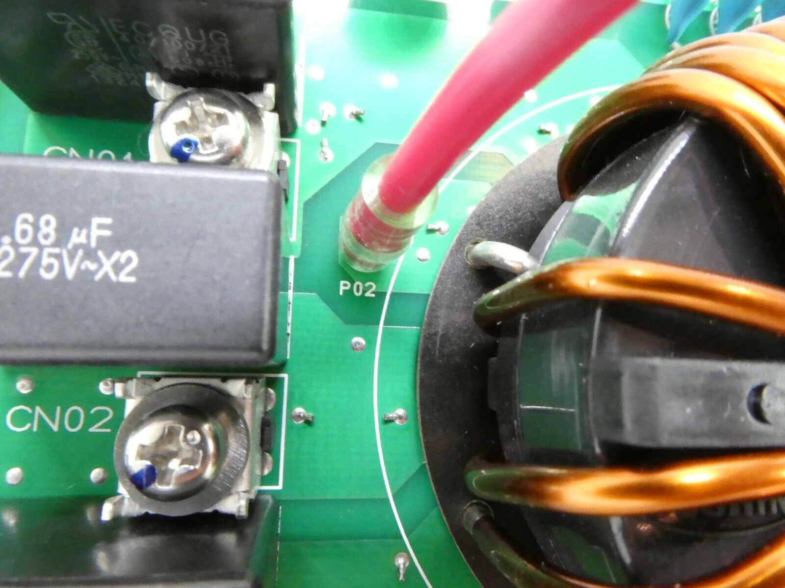 Toshiba MCC-1310-01 Transformer Relay Board PCB Working Surplus - Image 11